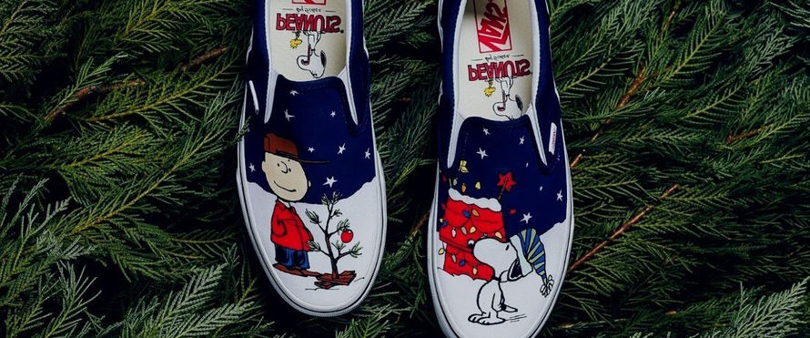 holiday-themed sneakers